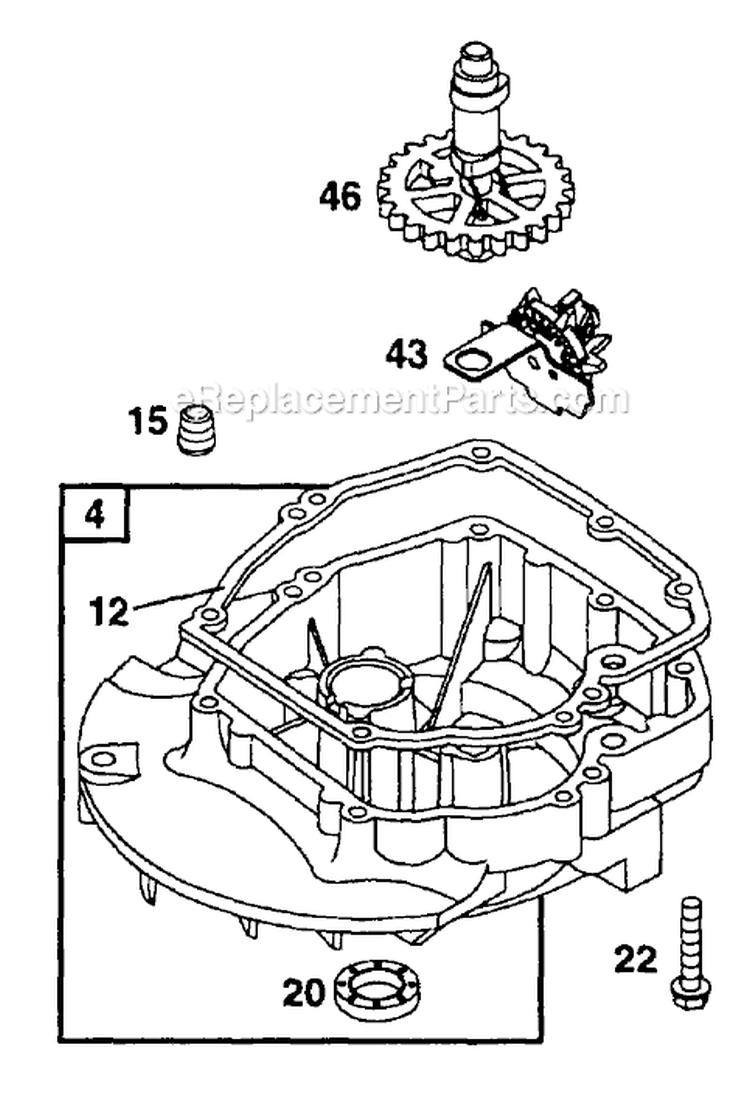 Page E Diagram and Parts List for 1053-0  Briggs and Stratton Pressure Washer